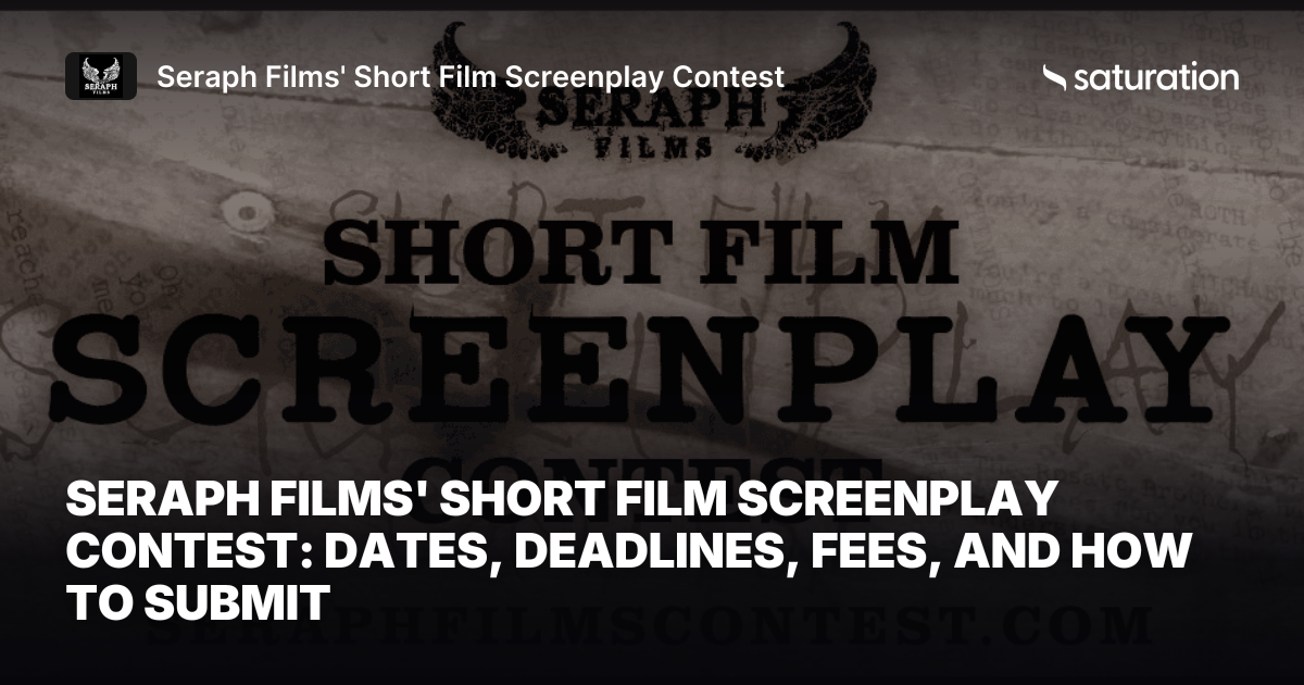 Seraph Films' Short Film Screenplay Contest share card