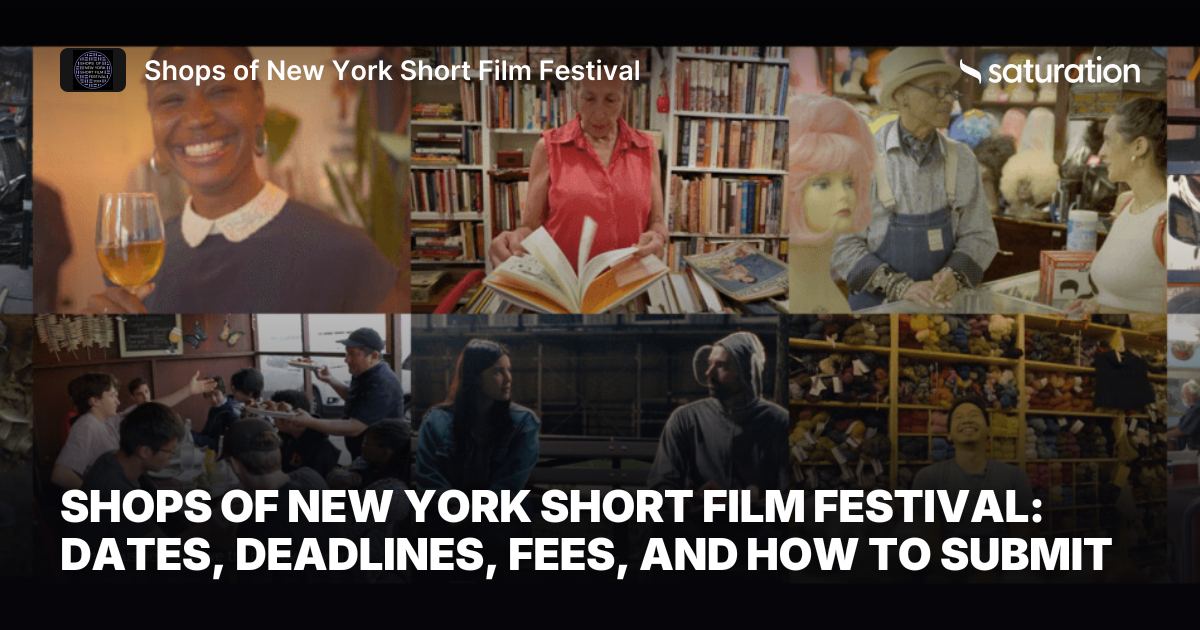 Shops of New York Short Film Festival share card