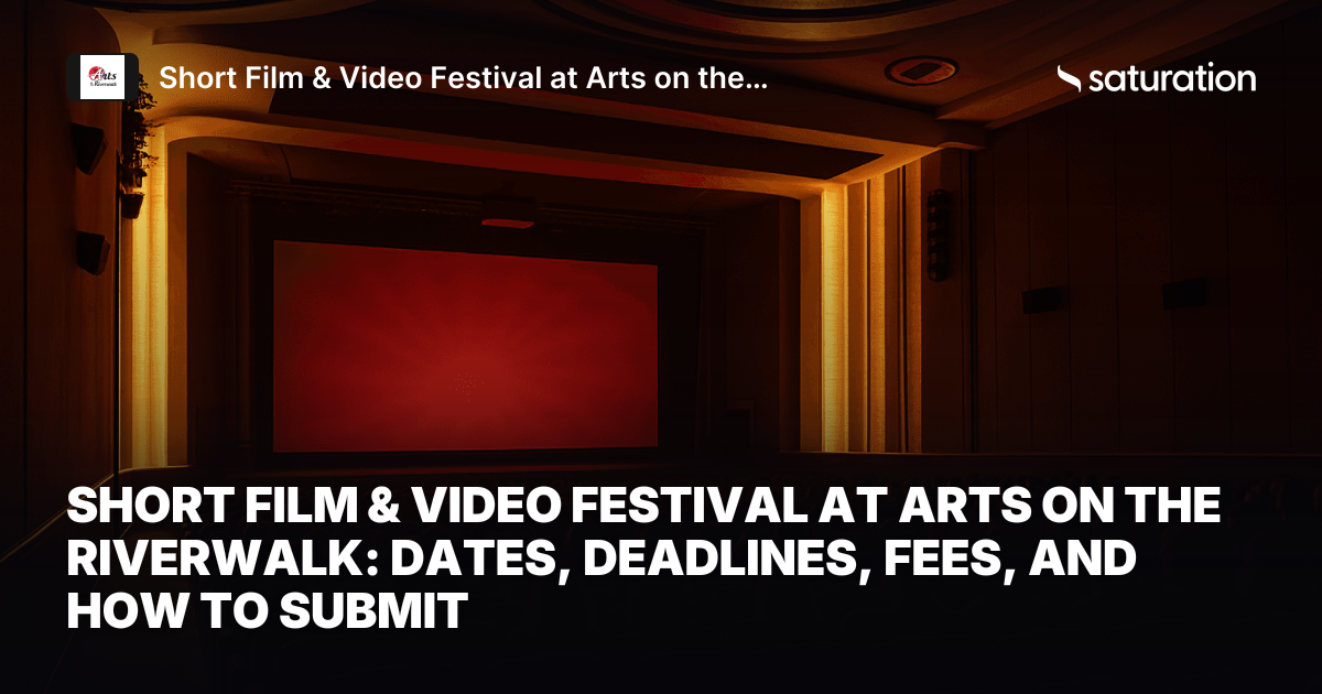 Short Film & Video Festival at Arts on the Riverwalk share card