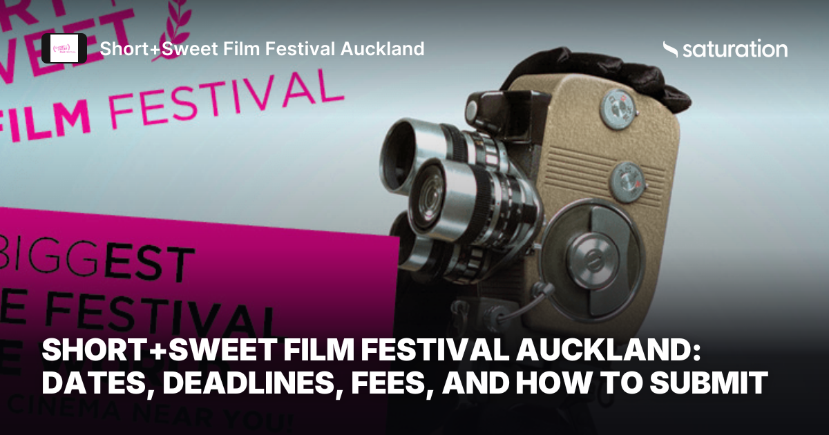 Short+Sweet Film Festival Auckland share card