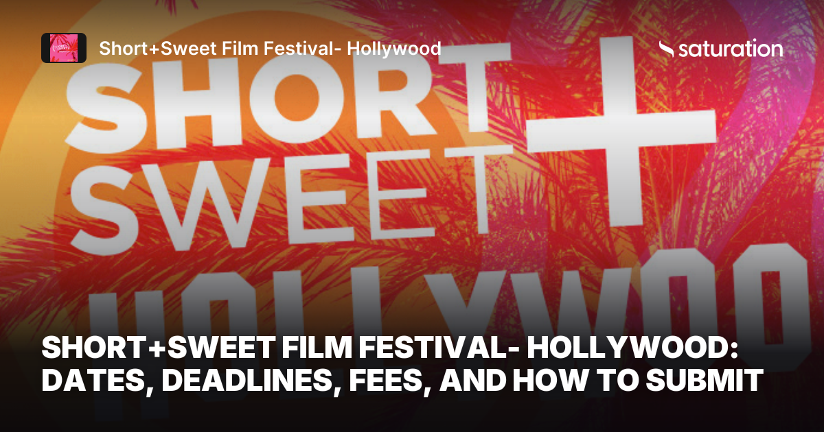 Short+Sweet Film Festival- Hollywood share card