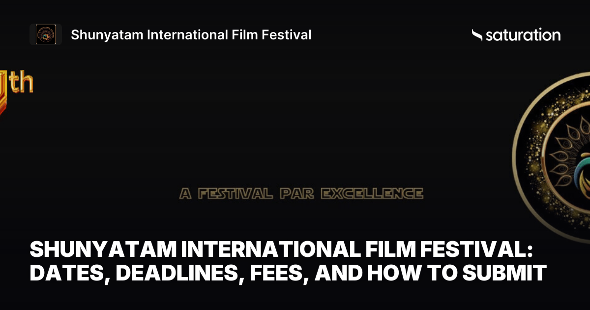 Shunyatam International Film Festival share card