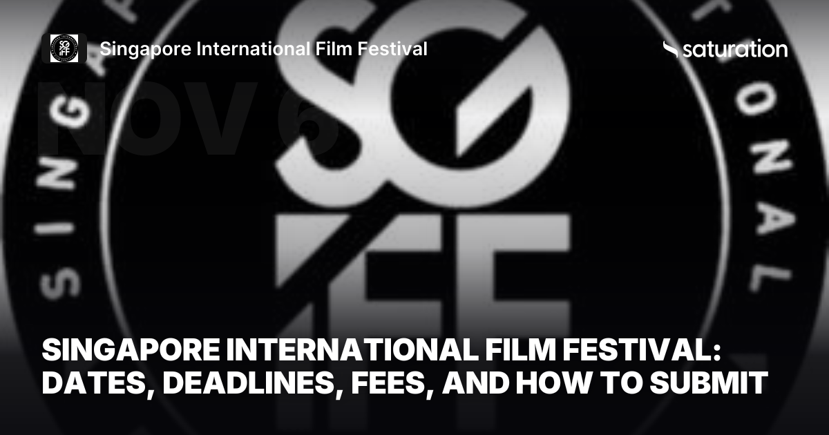 Singapore International Film Festival share card