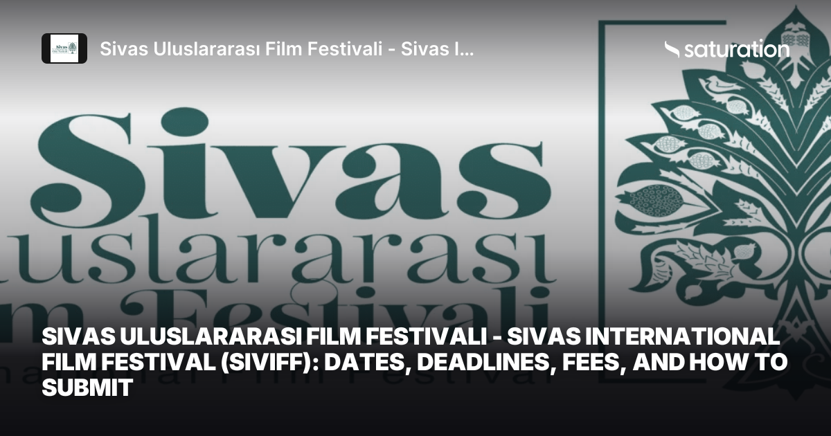 Sivas Uluslararası Film Festivali - Sivas International Film Festival (SIVIFF) share card