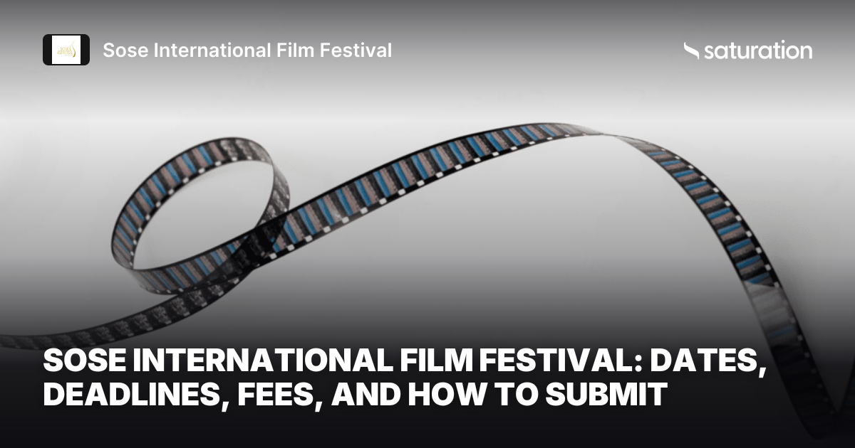 Sose International Film Festival share card