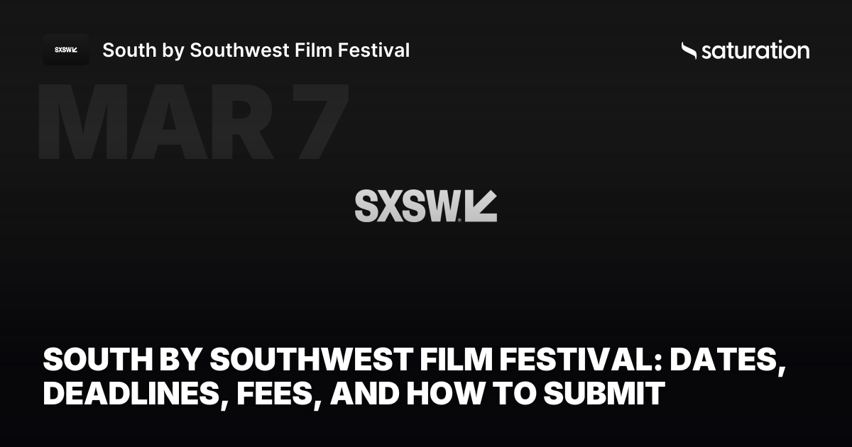 South by Southwest Film Festival share card