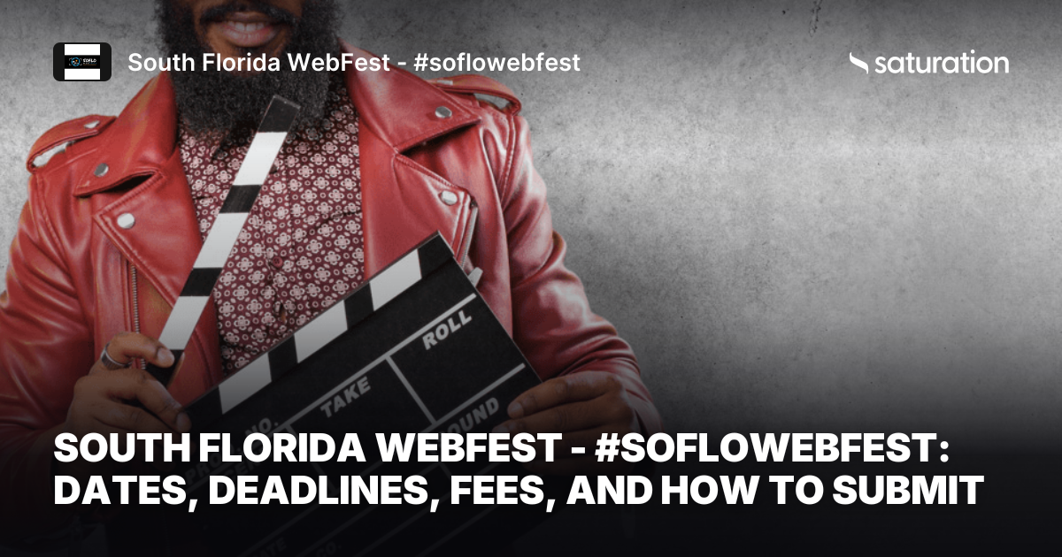 South Florida WebFest - #soflowebfest share card