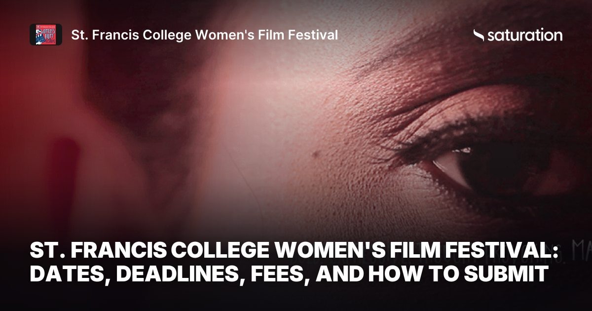 St. Francis College Women's Film Festival share card