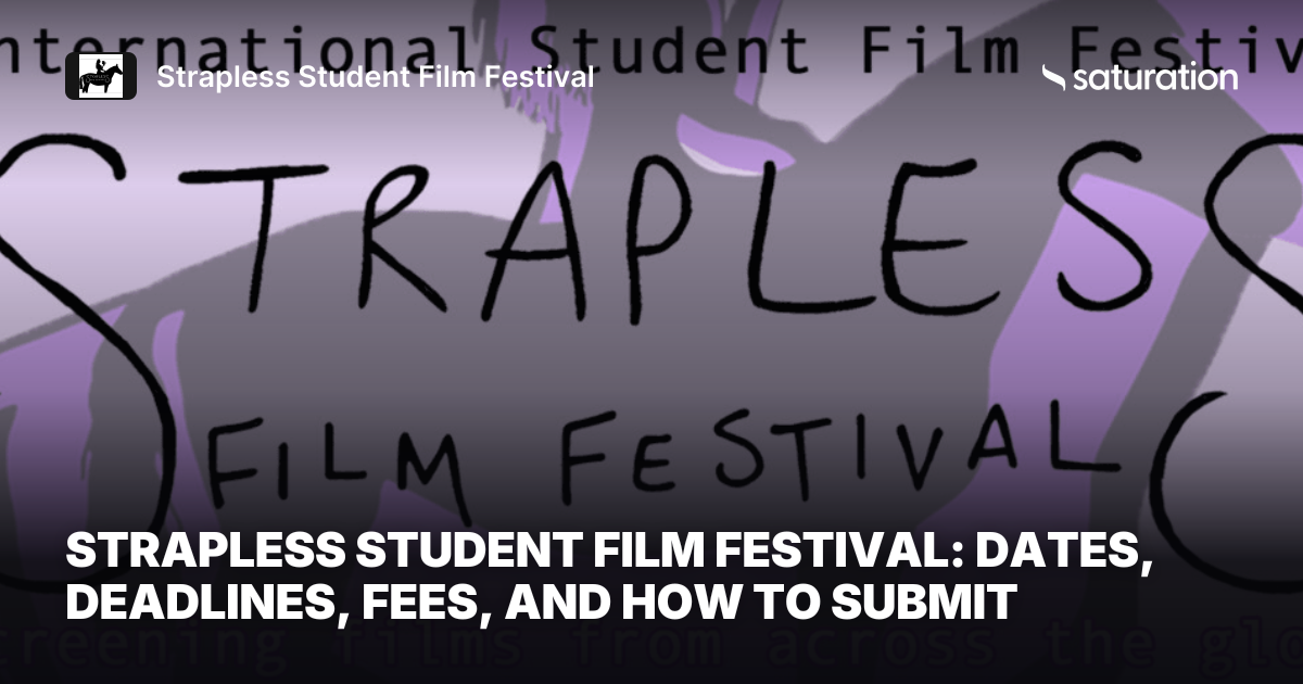Strapless Student Film Festival share card