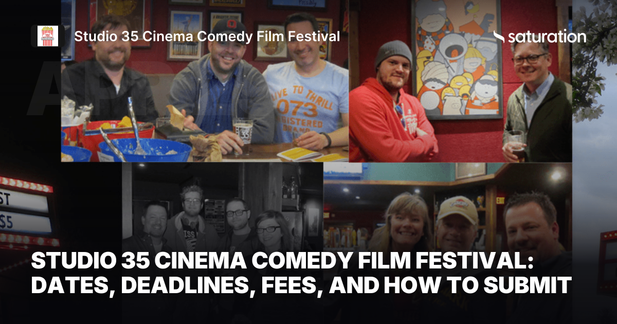Studio 35 Cinema Comedy Film Festival share card