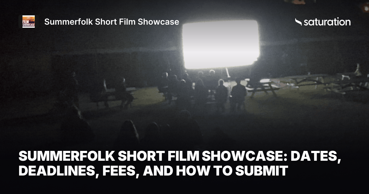 Summerfolk Short Film Showcase share card