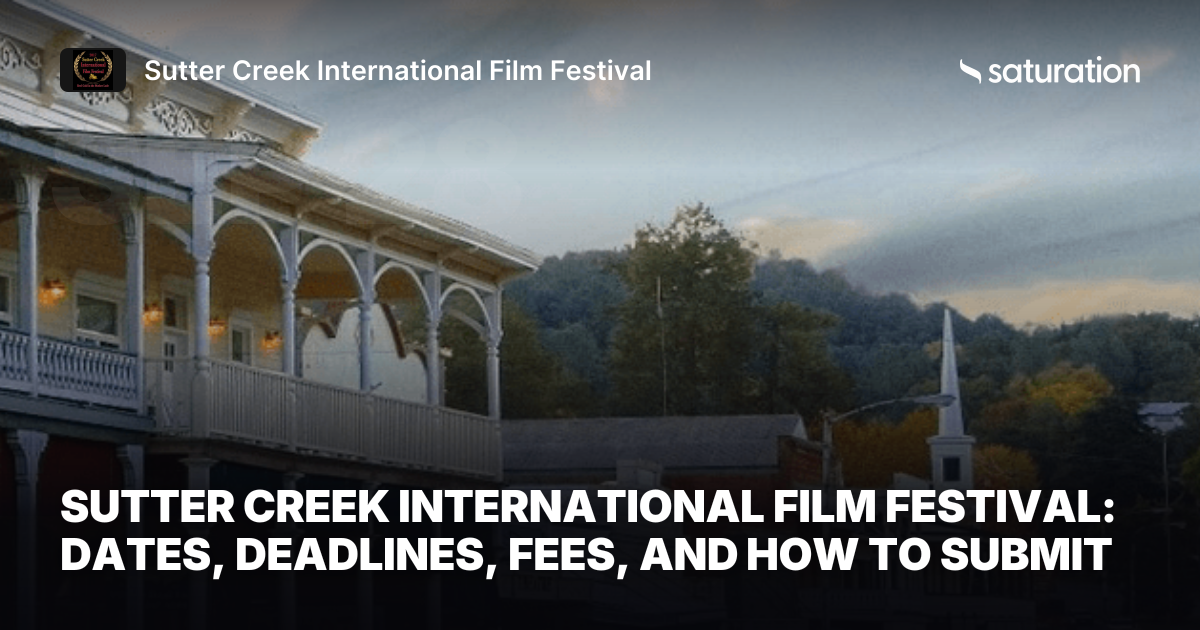 Sutter Creek International Film Festival share card