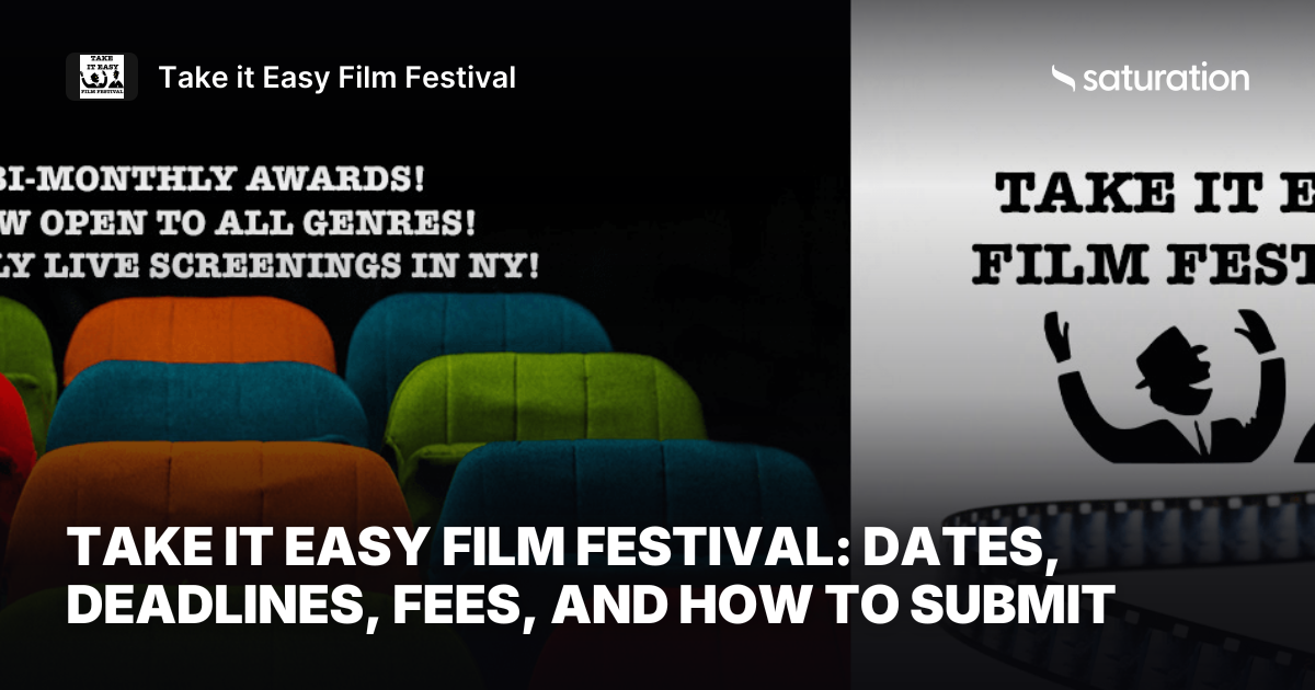 Take it Easy Film Festival share card