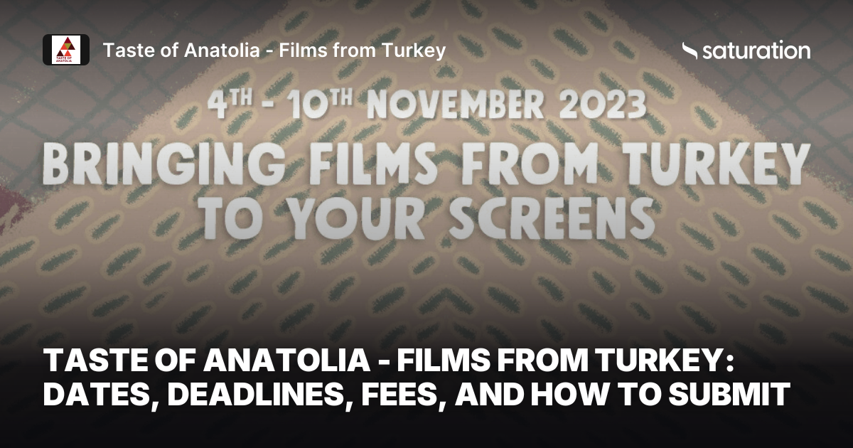 Taste of Anatolia - Films from Turkey share card