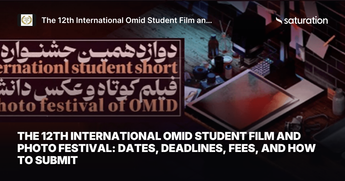 The 12th International Omid Student Film and Photo Festival share card