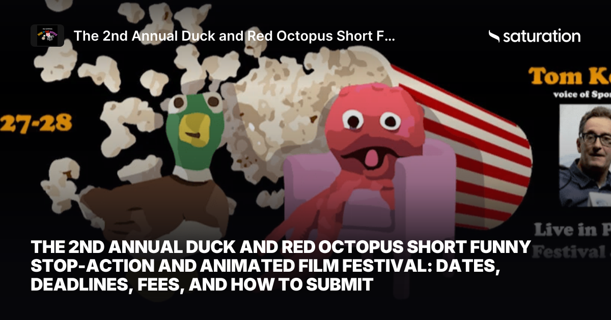 The 2nd Annual Duck and Red Octopus Short Funny Stop-Action and Animated Film Festival share card