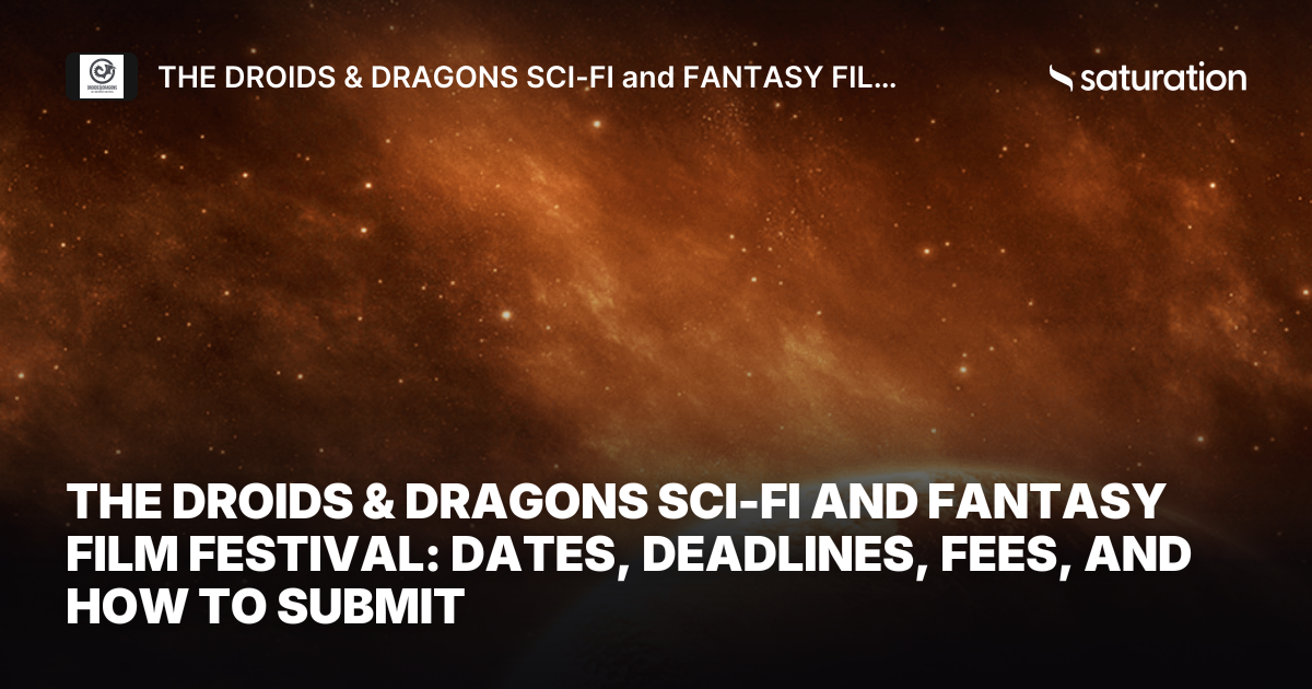 THE DROIDS & DRAGONS SCI-FI and FANTASY FILM FESTIVAL share card
