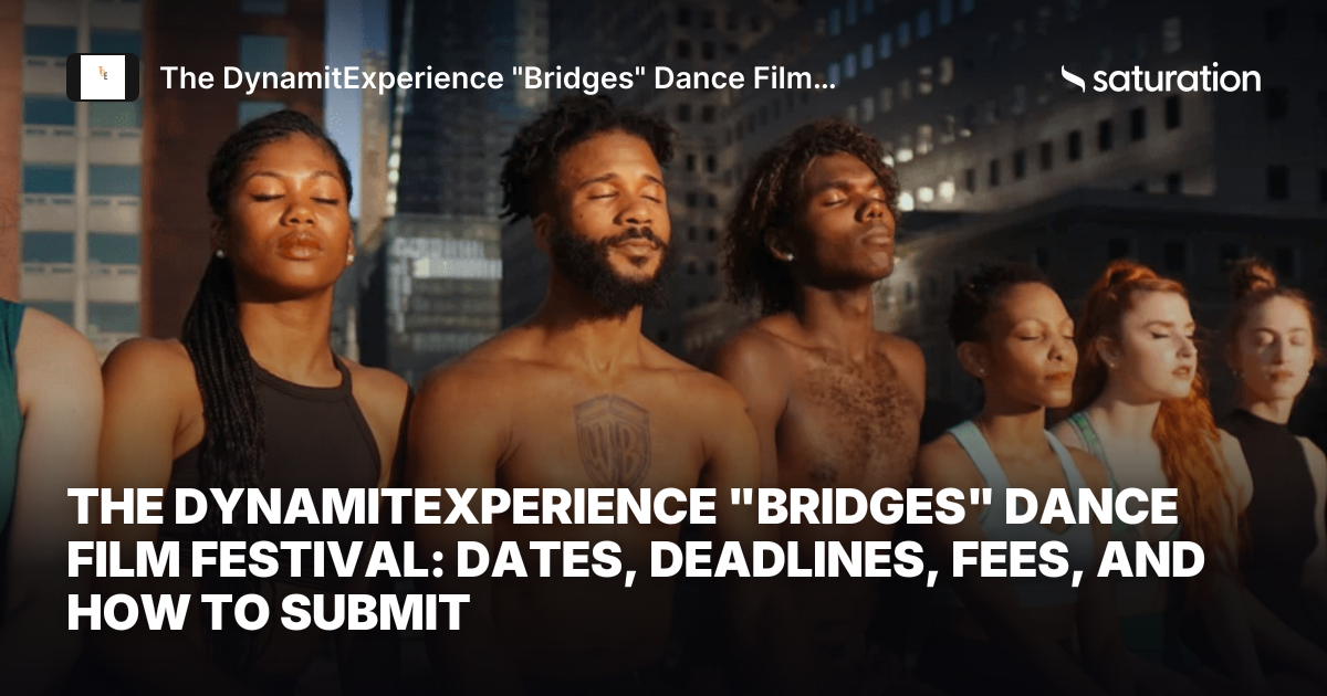 The DynamitExperience "Bridges" Dance Film Festival share card