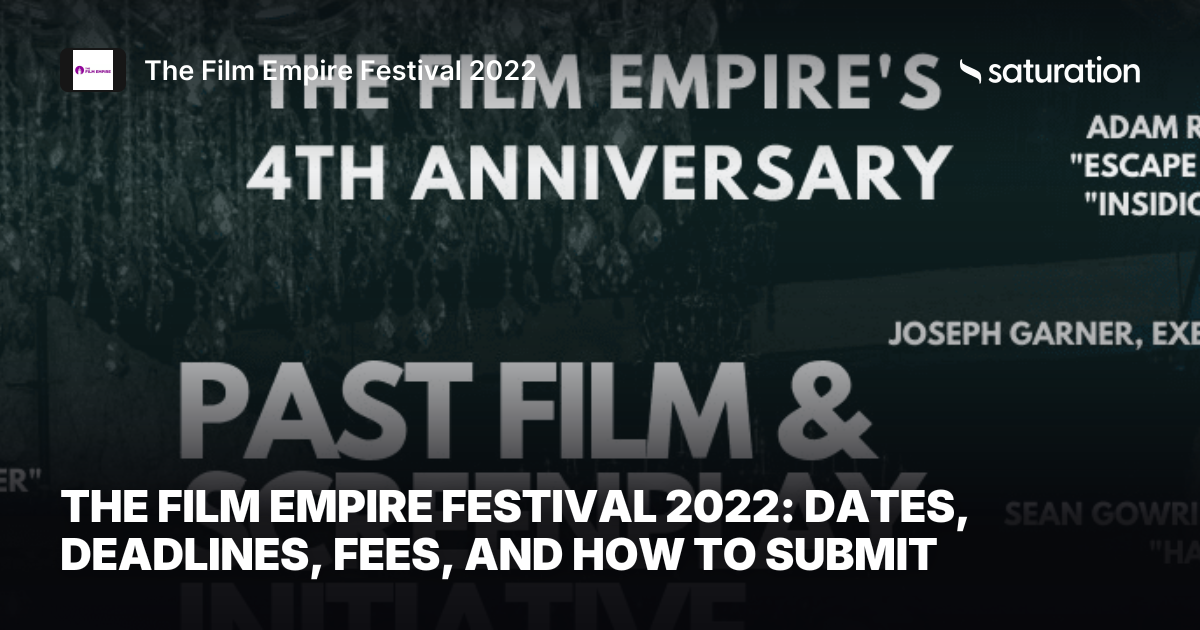 The Film Empire Festival 2022 share card