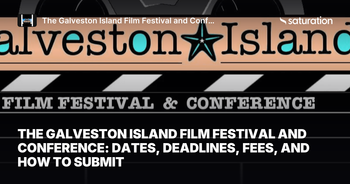 The Galveston Island Film Festival and Conference share card