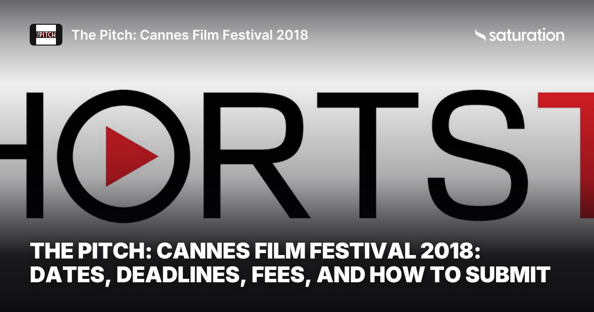 The Pitch: Cannes Film Festival 2018 share card