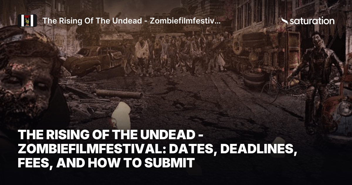 The Rising Of The Undead - Zombiefilmfestival share card
