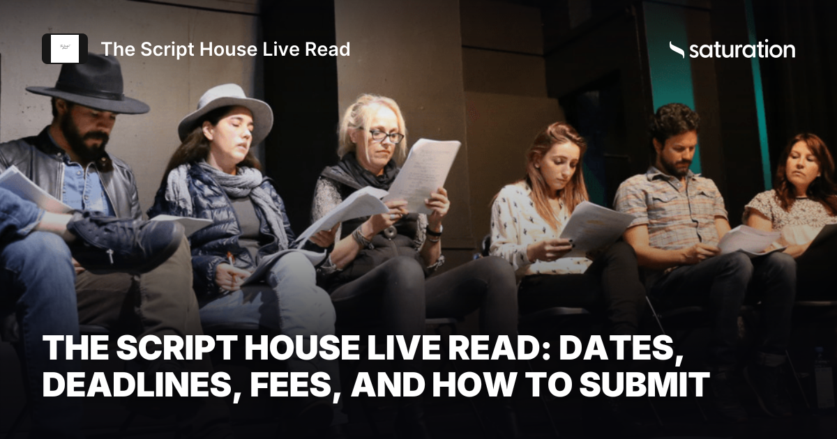 The Script House Live Read share card
