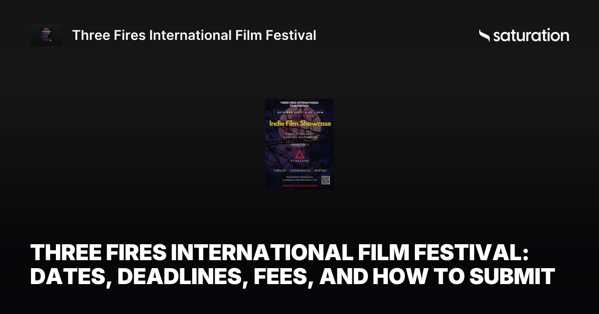 Three Fires International Film Festival share card