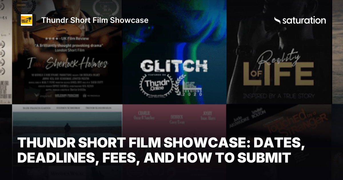 Thundr Short Film Showcase share card