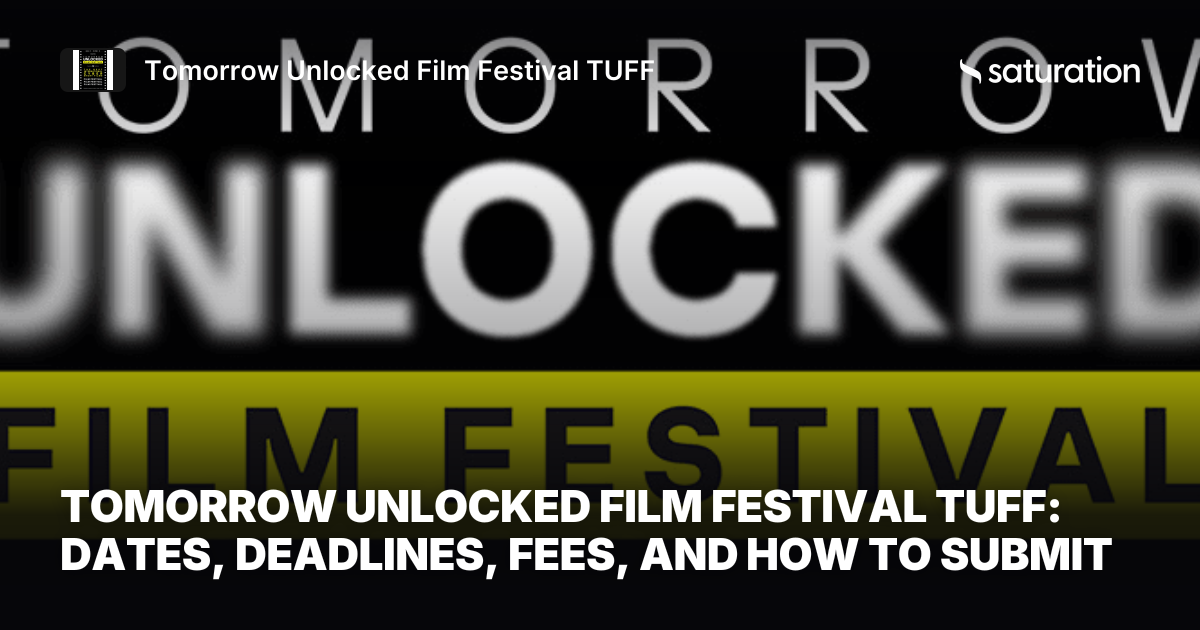 Tomorrow Unlocked Film Festival  TUFF share card