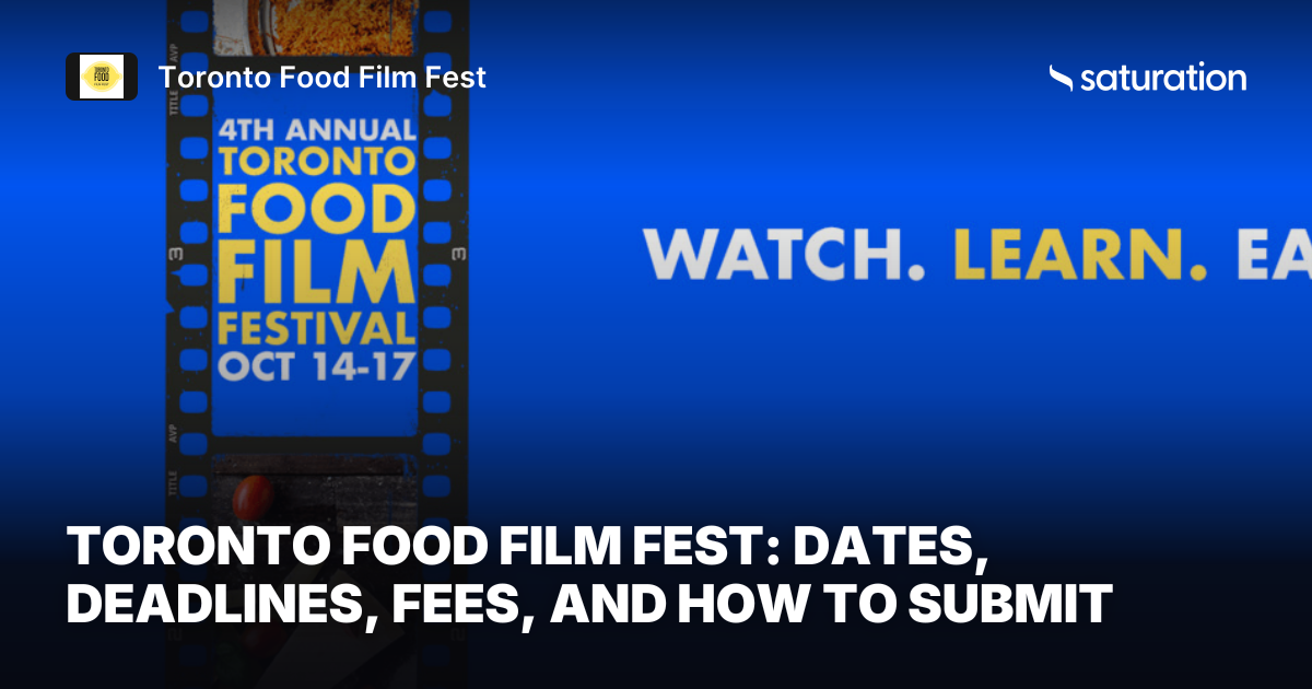 Toronto Food Film Fest share card