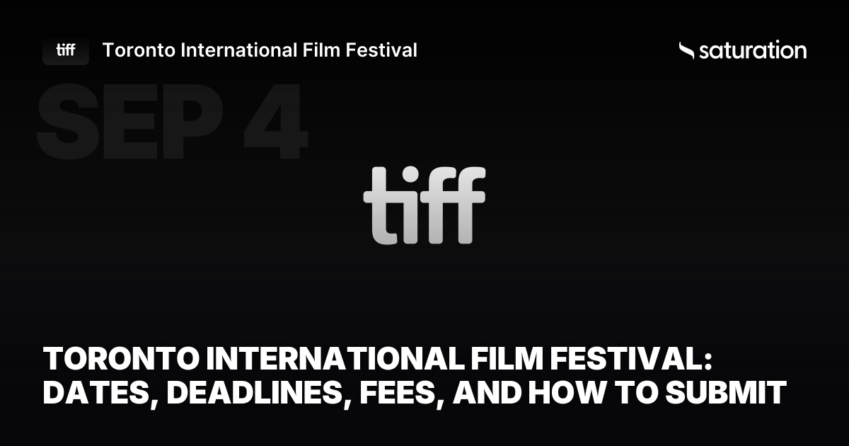 Toronto International Film Festival share card