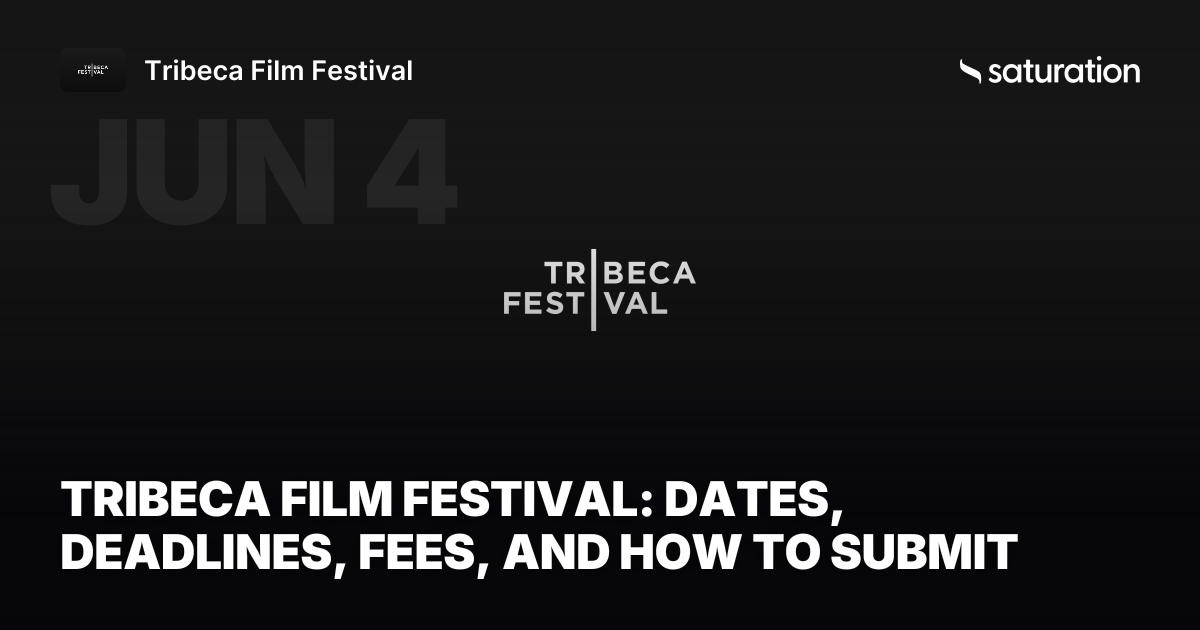 Tribeca Film Festival share card