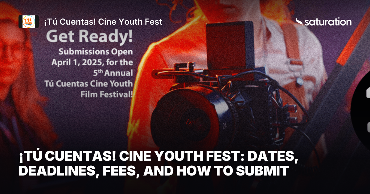 ¡Tú Cuentas! Cine Youth Fest share card