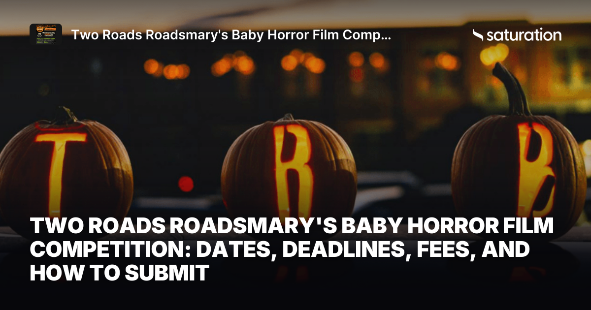 Two Roads Roadsmary's Baby Horror Film Competition share card