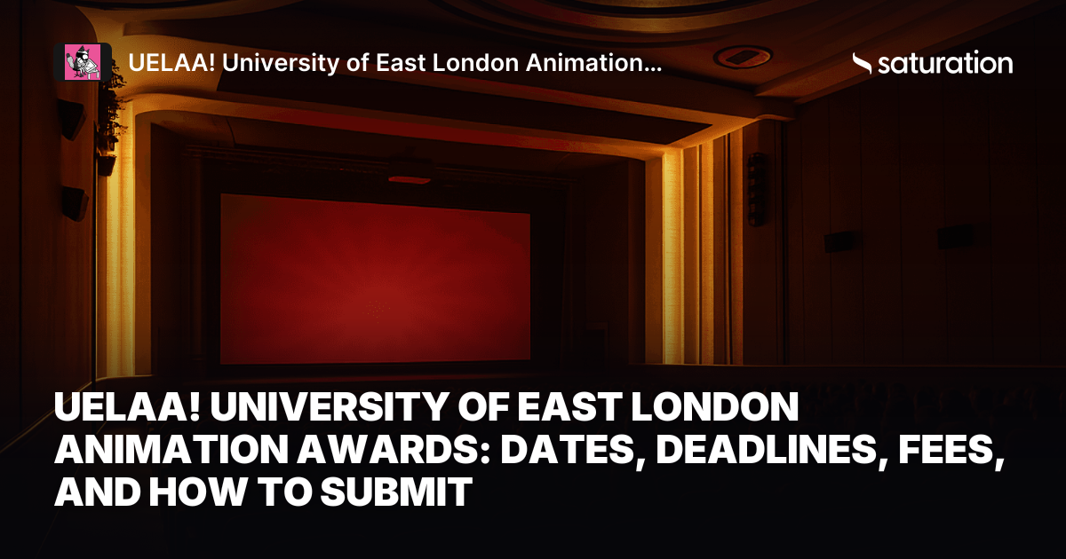 UELAA! University of East London Animation Awards share card