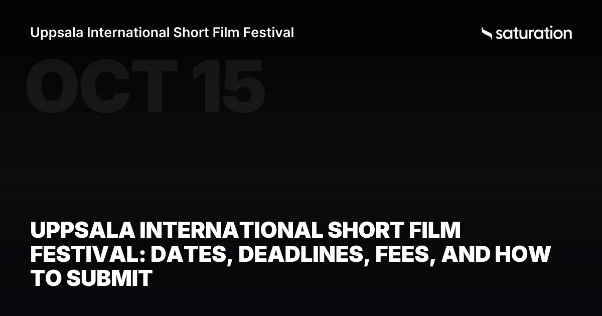Uppsala International Short Film Festival share card
