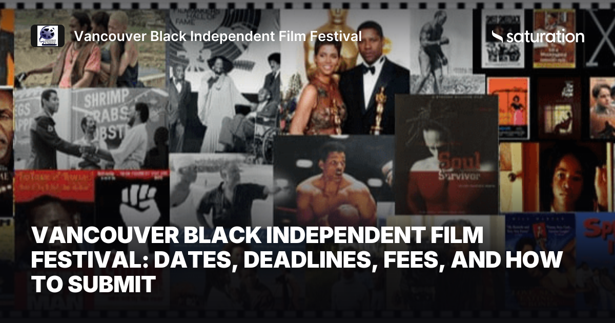 Vancouver Black Independent Film Festival share card