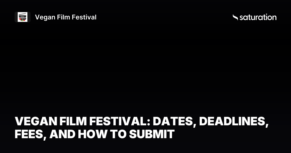 Vegan Film Festival share card