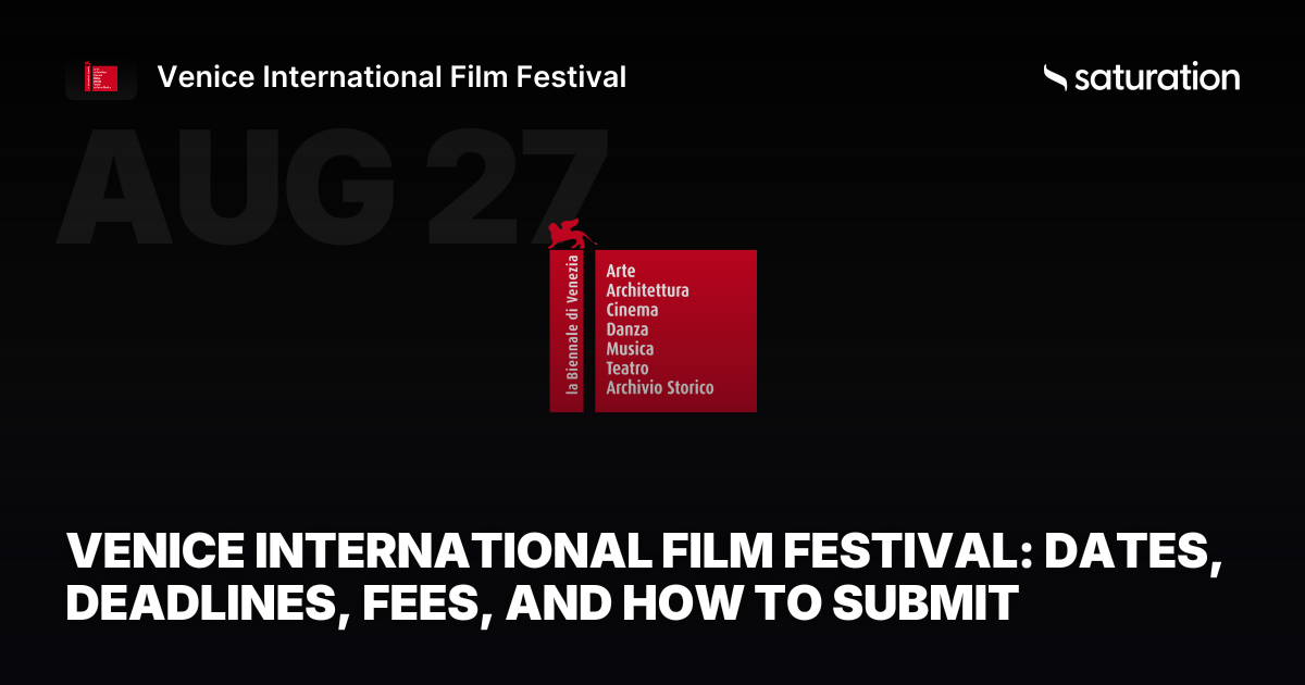 Venice International Film Festival share card