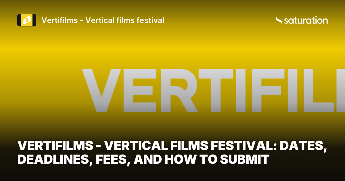 Vertifilms - Vertical films festival share card
