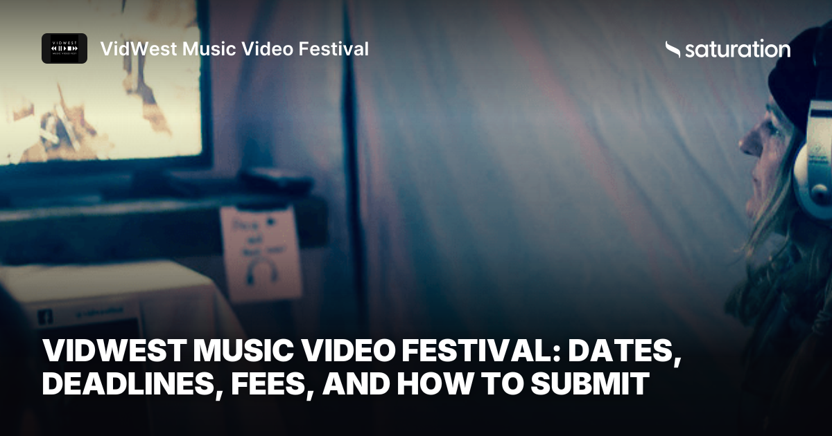 VidWest Music Video Festival share card