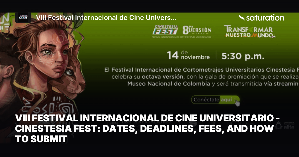 VIII Festival Internacional de Cine Universitario - CINESTESIA FEST share card