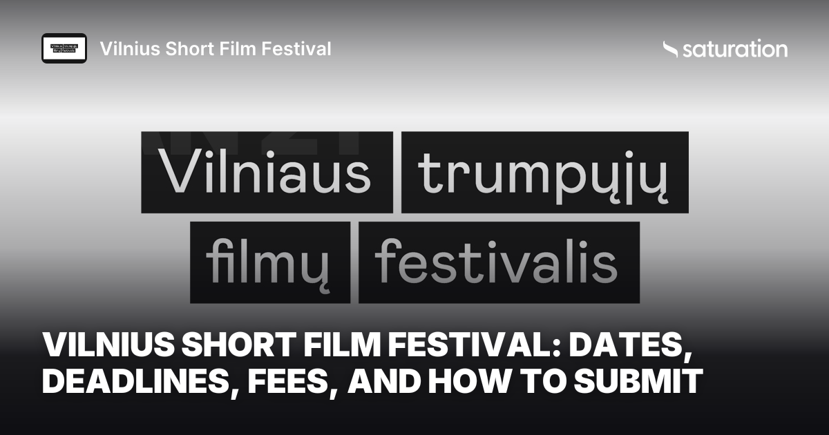 Vilnius Short Film Festival share card