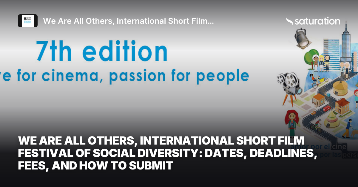 We Are All Others, International Short Film Festival of Social Diversity share card