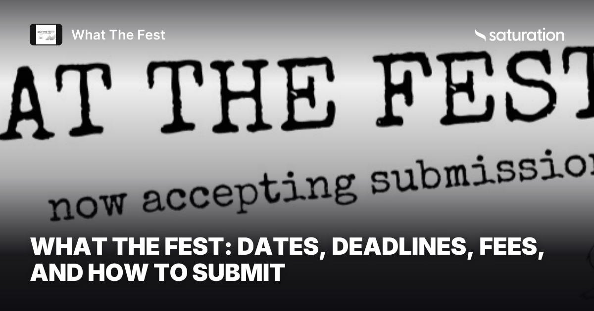 What The Fest share card