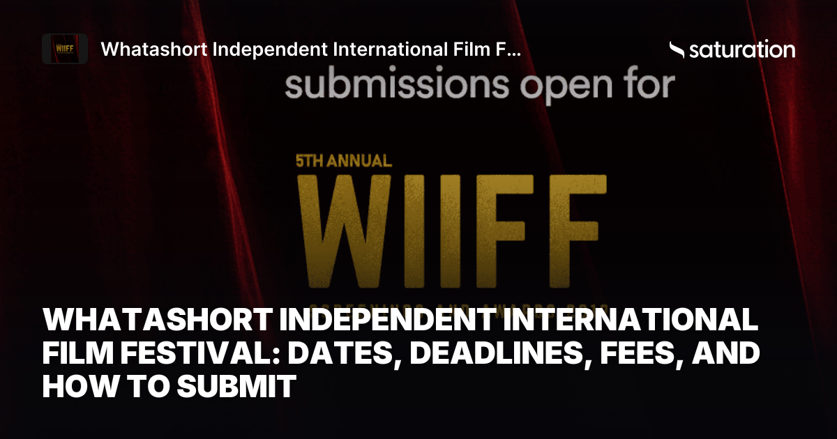 Whatashort Independent International Film Festival share card
