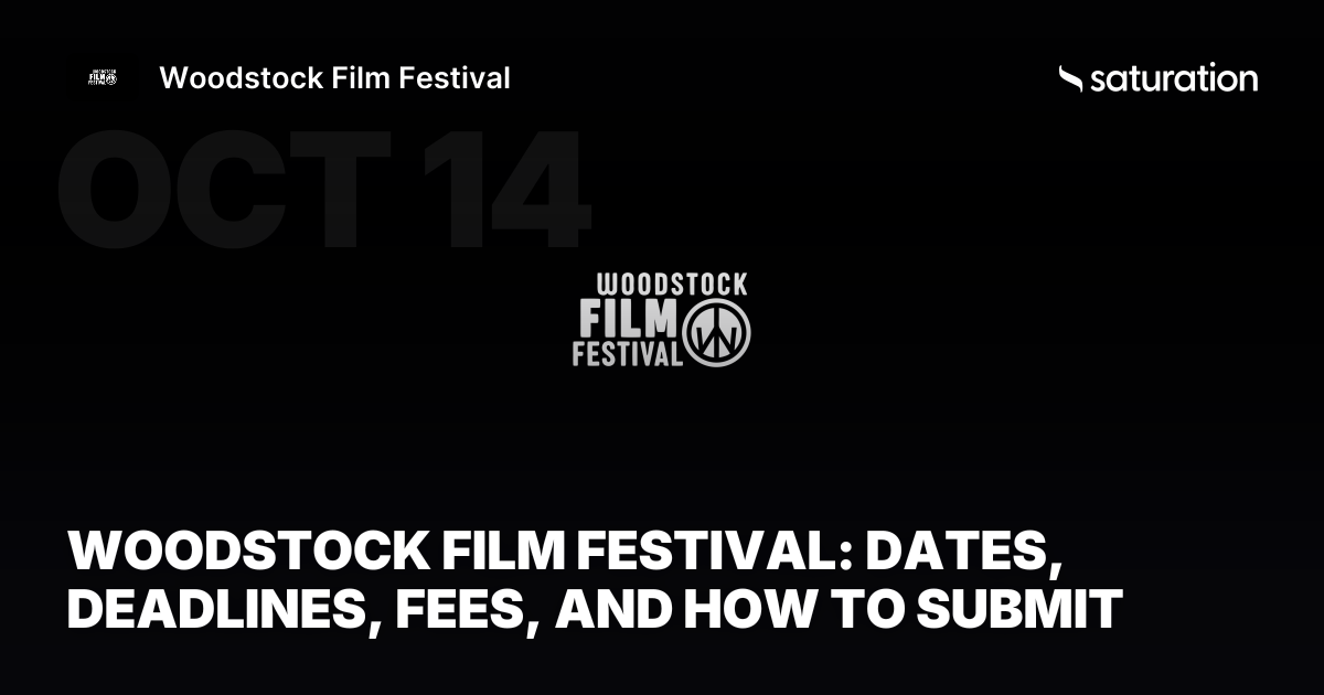 Woodstock Film Festival share card